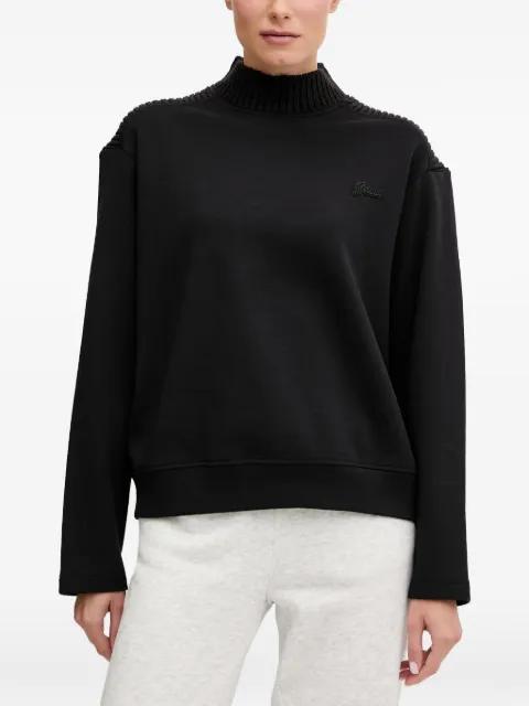 knitted high-neck sweatshirt by GUESS USA