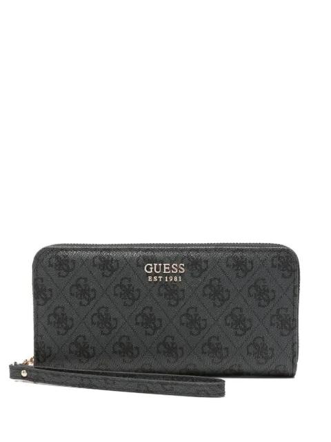 large Vikky patterned leather wallet by GUESS USA