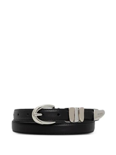 leather belt by GUESS USA