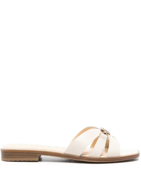 leather slides by GUESS USA