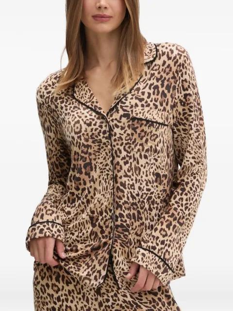 leopard-print pajama set by GUESS USA