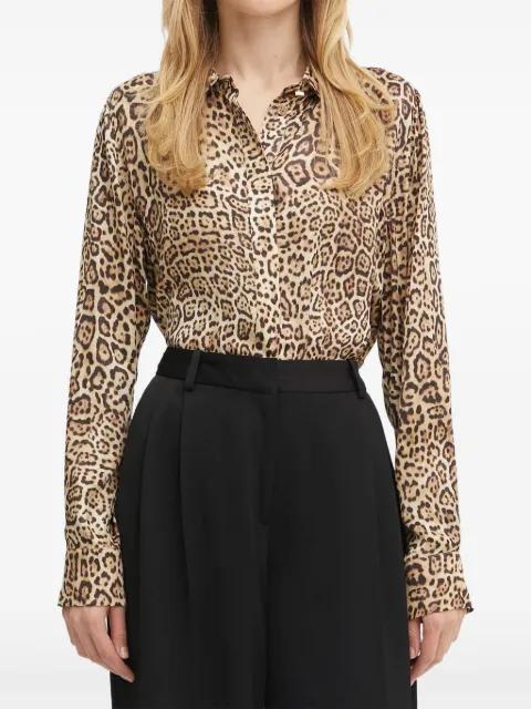 leopard-print shirt by GUESS USA