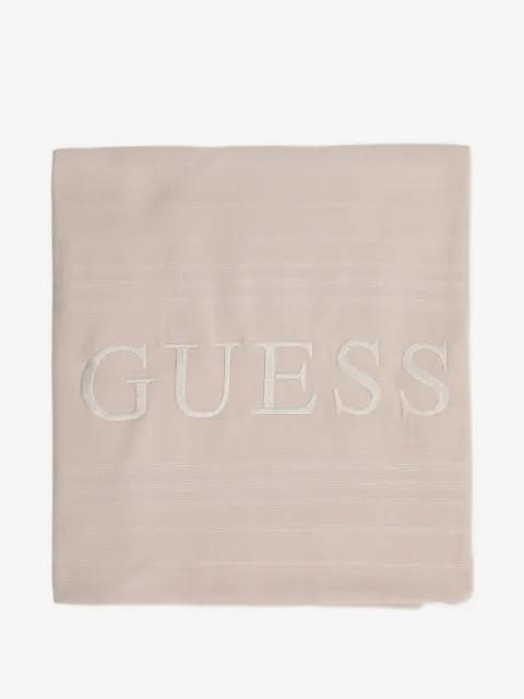 logo beach towel by GUESS USA
