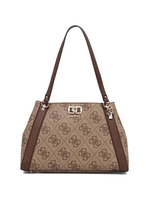 logo charm tote bag by GUESS USA