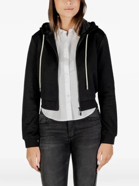 logo detail full zip hoodie by GUESS USA