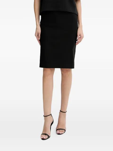 logo-detail midi skirt by GUESS USA