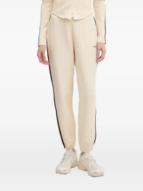 logo-detail side-stripe track pants by GUESS USA