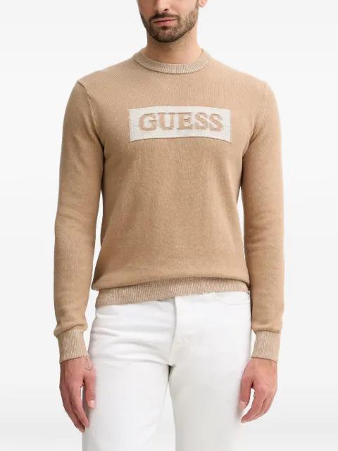 logo-detail sweater by GUESS USA