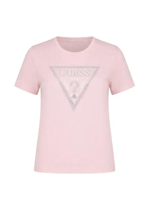 logo-embellished T-shirt by GUESS USA