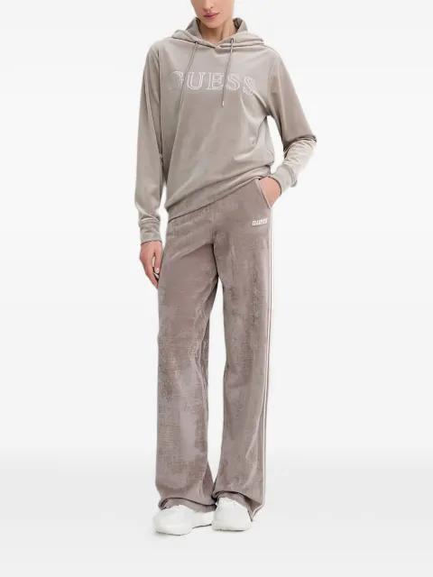 logo-embellished hoodie by GUESS USA