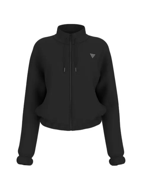 logo-embellished sweatshirt by GUESS USA