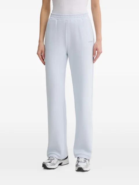logo-embroidered elasticated-waist track pants by GUESS USA