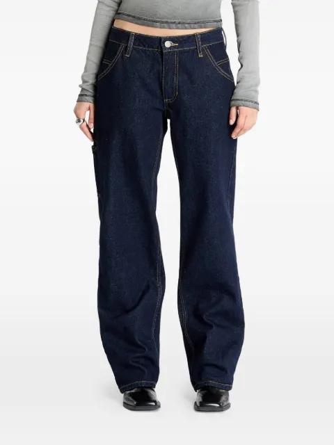 logo-embroidered jeans by GUESS USA