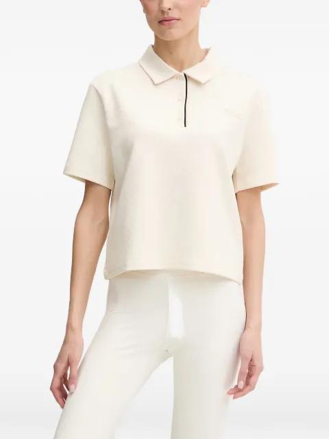 logo-embroidered polo shirt by GUESS USA