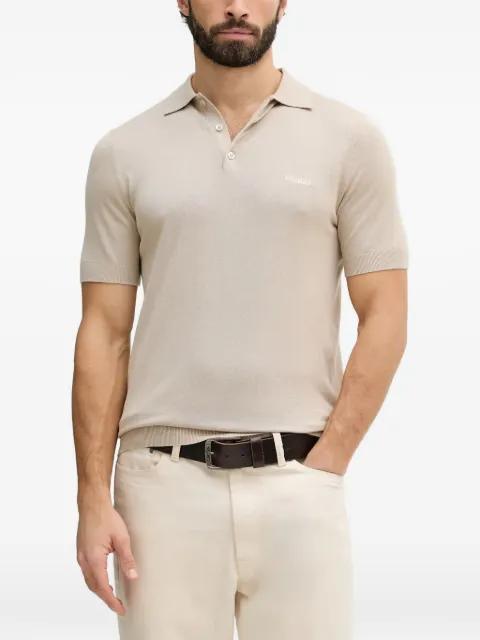 logo-embroidered polo shirt by GUESS USA