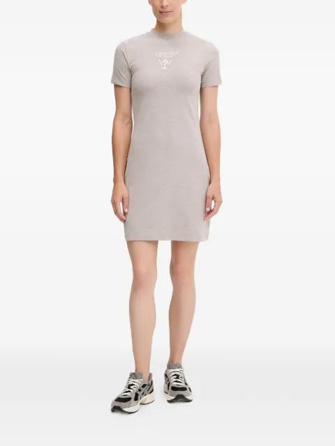 logo-embroidered short-sleeve dress by GUESS USA