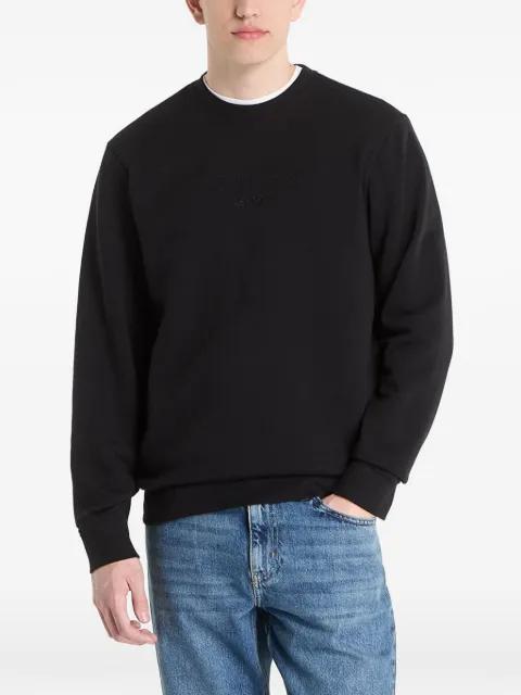 logo-embroidered sweater by GUESS USA