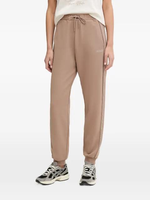 logo-embroidered track pants by GUESS USA