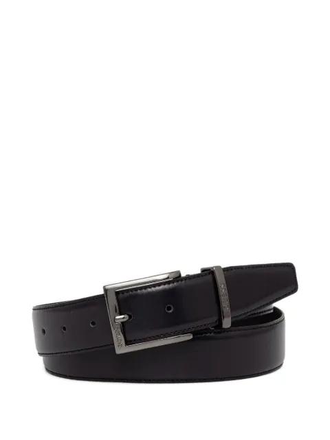 logo-engraved buckle belt by GUESS USA