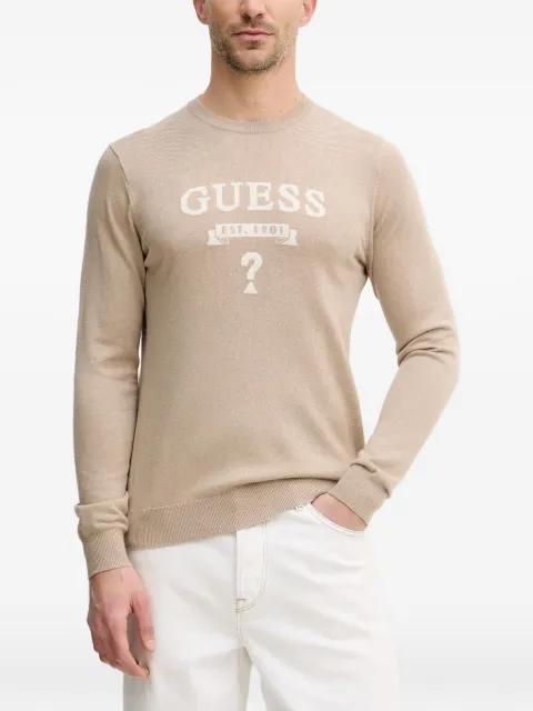 logo knitted sweater by GUESS USA