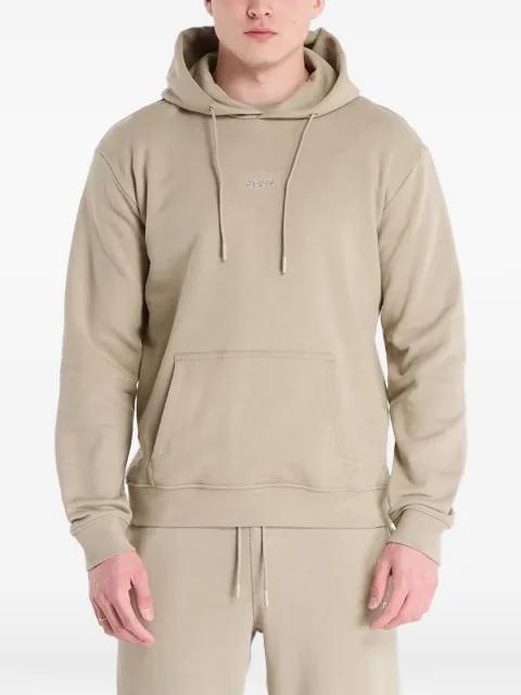 logo-lettering hoodie by GUESS USA