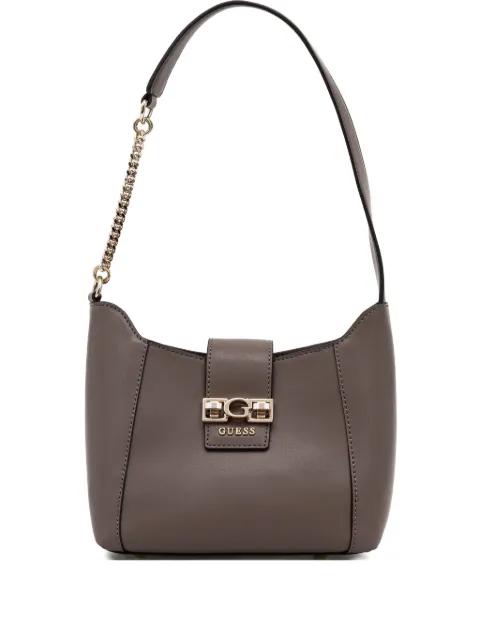 logo-lettering shoulder bag by GUESS USA