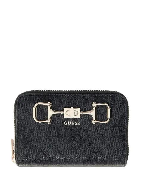 logo-monogram horsebit wallet by GUESS USA