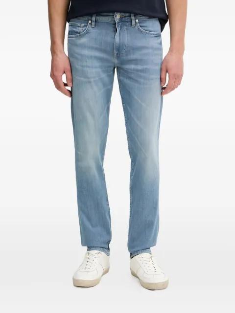 logo patch denim jeans by GUESS USA