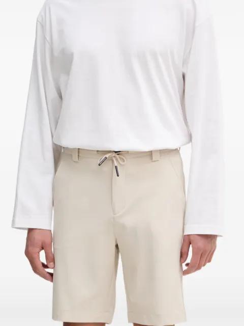 logo-patch drawstring shorts by GUESS USA