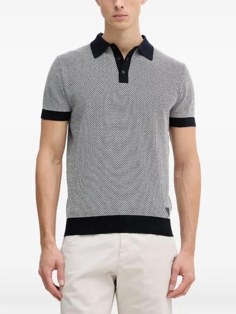 logo-patch polo shirt by GUESS USA