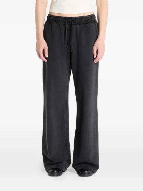 logo-patch wide-leg track pants by GUESS USA