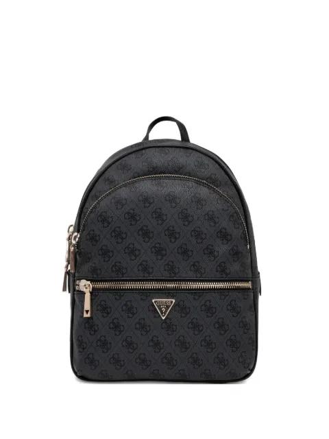 logo-pattern backpack by GUESS USA