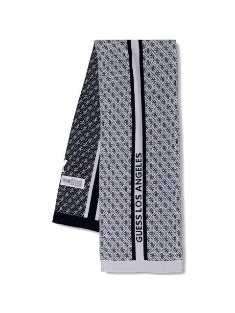 logo-pattern scarf by GUESS USA