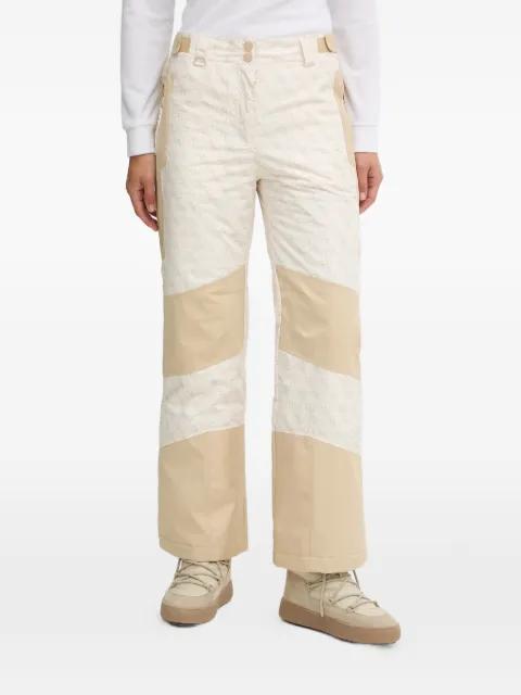 logo-pattern ski trousers by GUESS USA