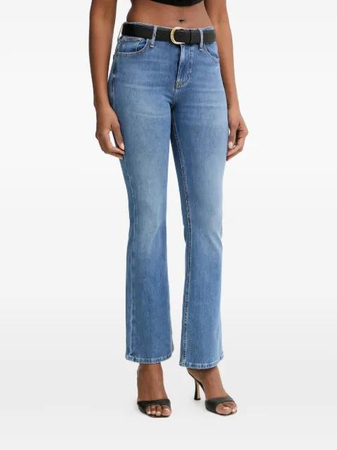 logo-plaque flared jeans by GUESS USA