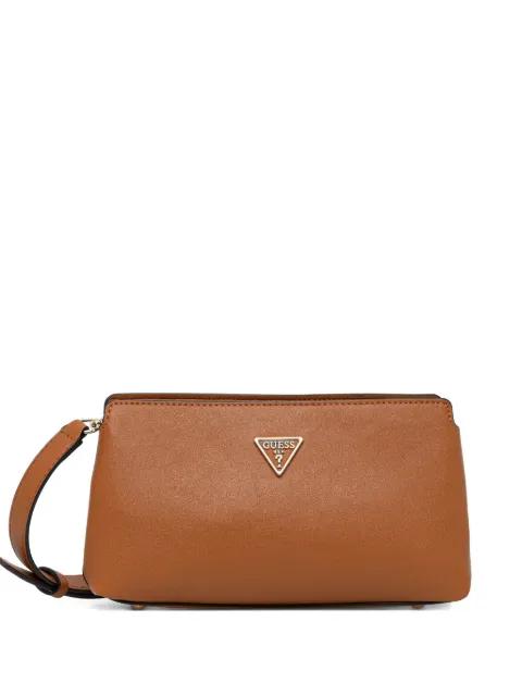 logo-plaque satchel by GUESS USA