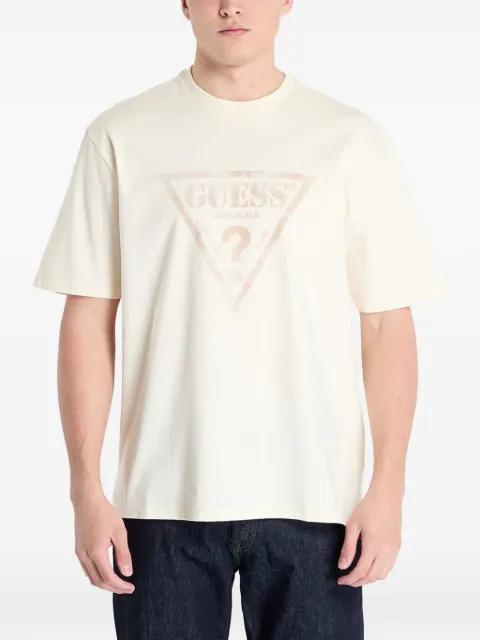 logo-print T-shirt by GUESS USA