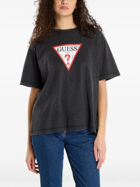 logo-print T-shirt by GUESS USA