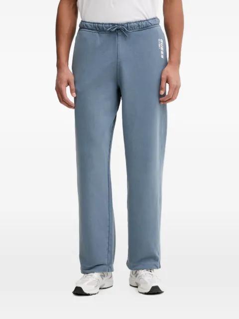 logo-print drawstring track pants by GUESS USA