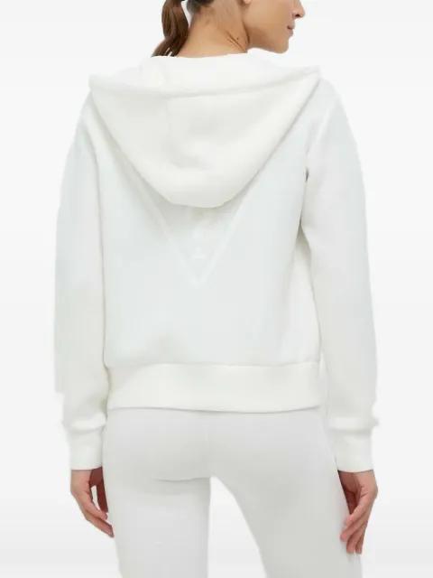 logo-print hoodie by GUESS USA