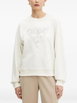 logo-print sequin-embellished sweater by GUESS USA