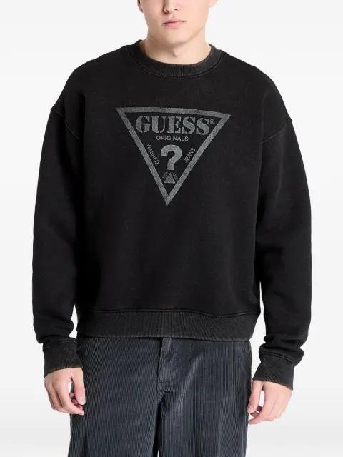logo-print sweatshirt by GUESS USA