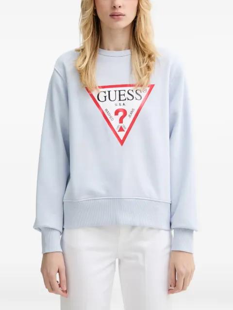 logo-print sweatshirt by GUESS USA