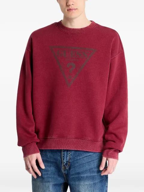 logo-print sweatshirt by GUESS USA