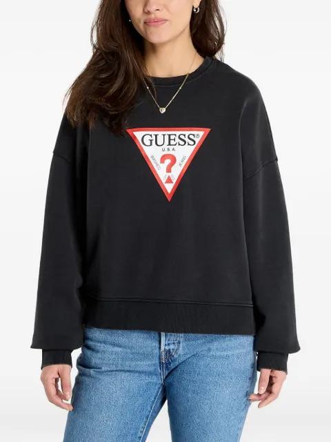 logo-print sweatshirt by GUESS USA