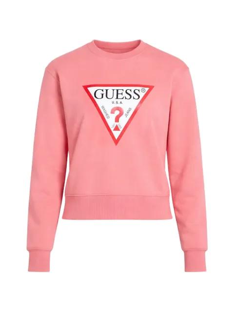 logo-print sweatshirt by GUESS USA