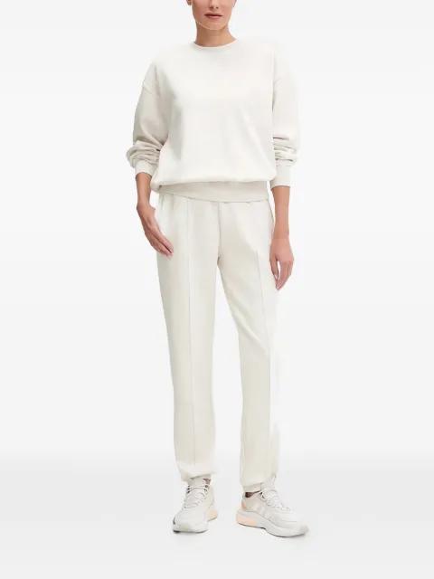 logo print trousers by GUESS USA