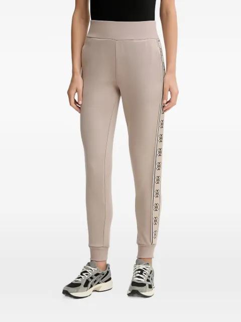 logo stripe trousers by GUESS USA
