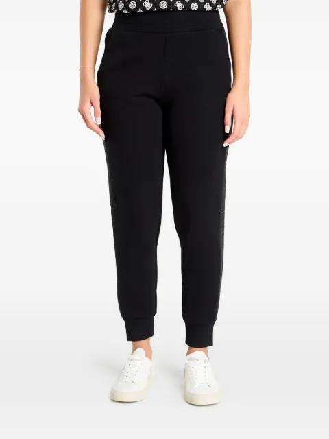 logo-tape track pants by GUESS USA