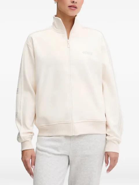 logo zip sweatshirt by GUESS USA
